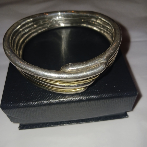 925 solid beautiful cuff bracelet. - Picture 12 of 12